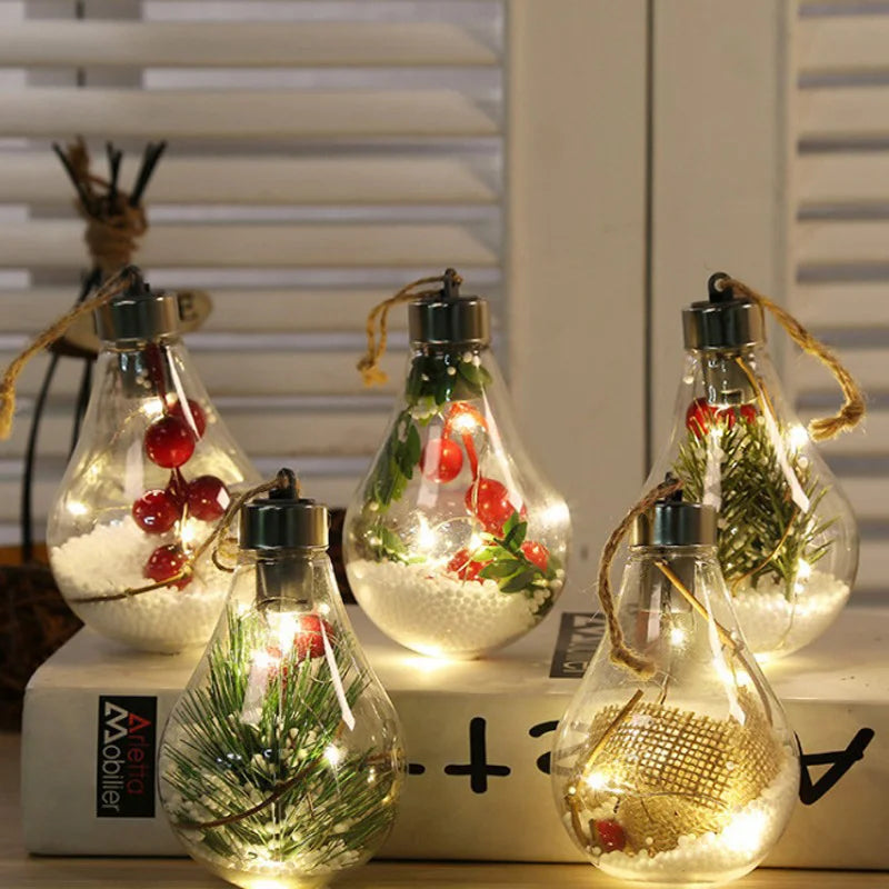 LED Christmas Bulb Ball Decorative Design