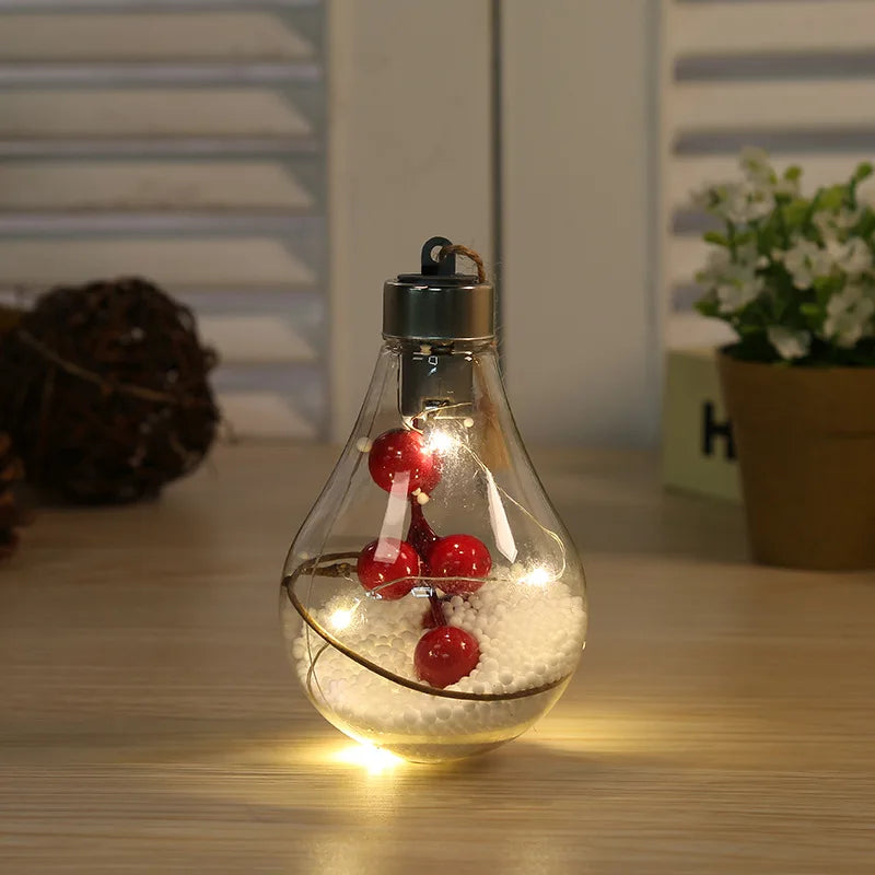 LED Christmas Bulb Ball Decorative Design