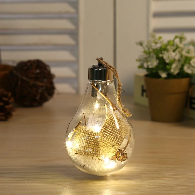 LED Christmas Bulb Ball Decorative Design