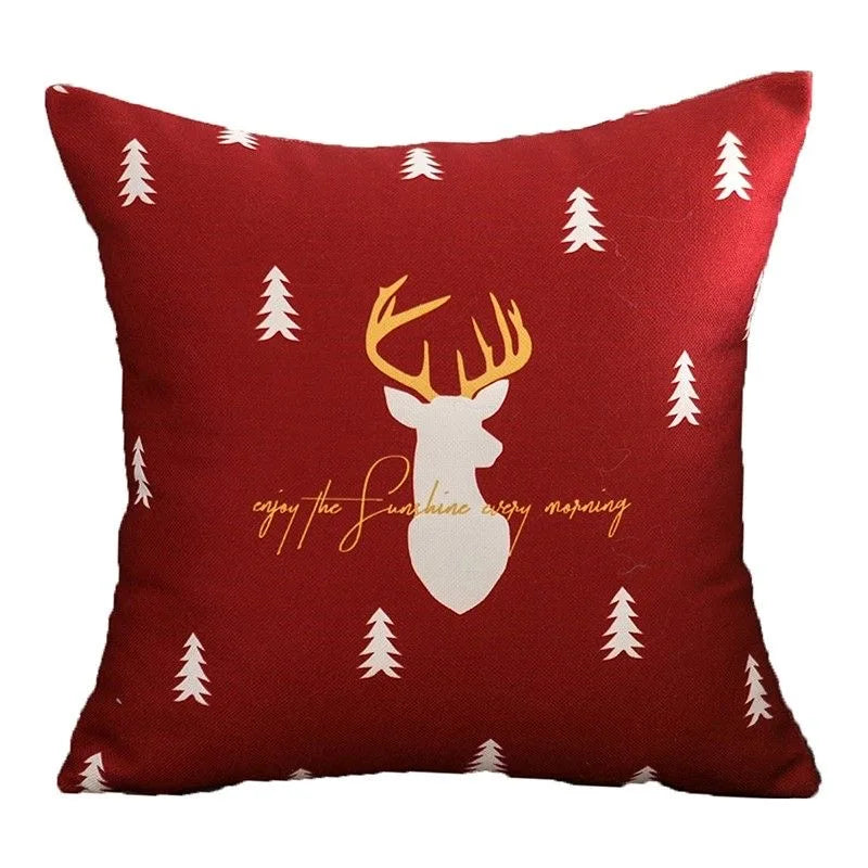 NEW Christmas Cartoon Pillow Cover