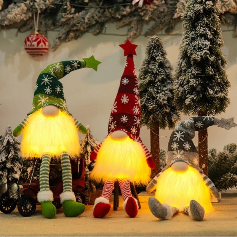 NEW 2025 Christmas Faceless Doll Night Light