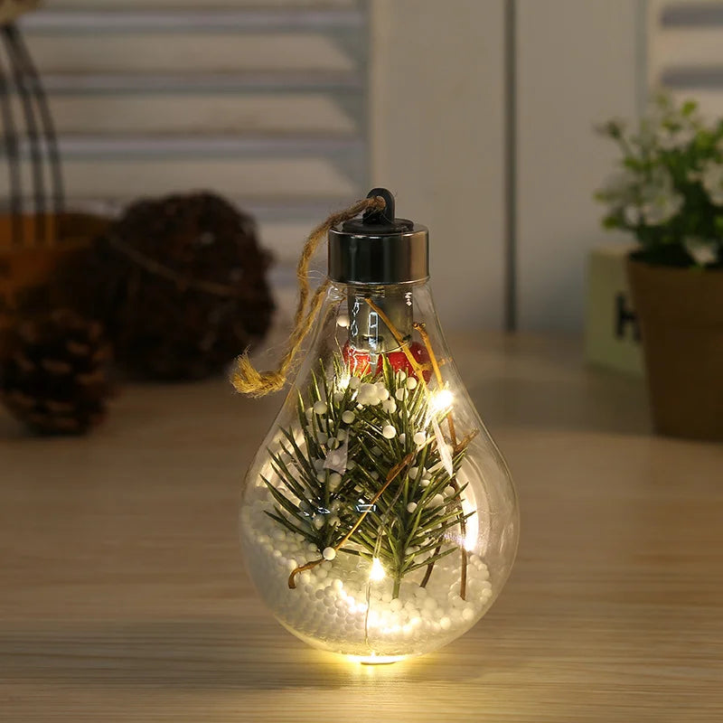 LED Christmas Bulb Ball Decorative Design